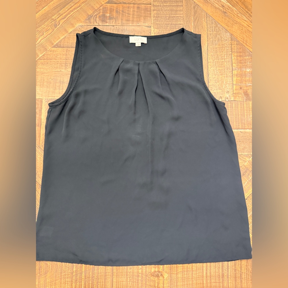 LOFT Classic Black Tank Top